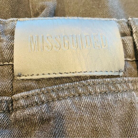 Missguided High Rise Mom Jeans Black Size 6 - Picture 11 of 12